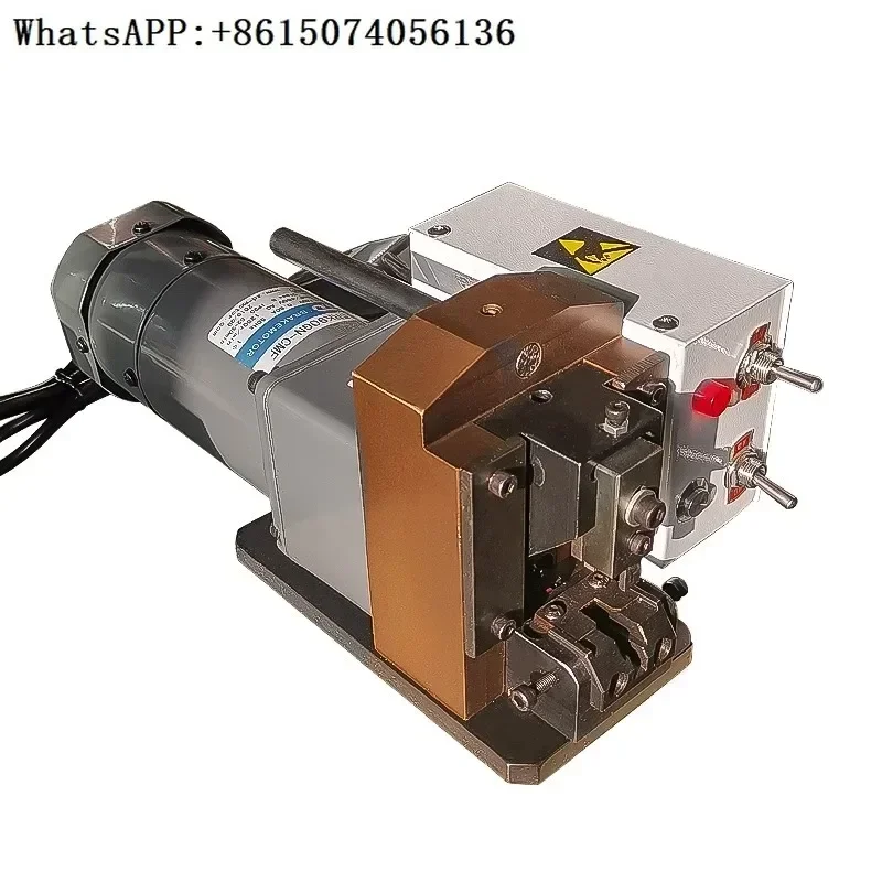 Automatic crystal head crimping machine 6P10C British head network wire crimping machine 5 categories over 6 categories.