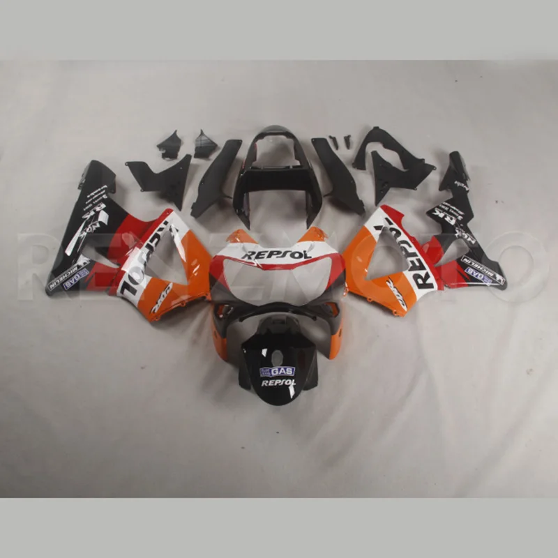 

Motorcycle Full Fairings for Honda CBR900RR 929 2000 2001 Abs Plastic Injection Cowlings Orange Red White Black