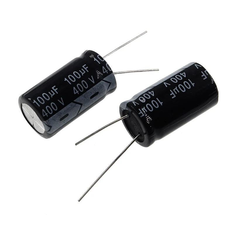 Electrolytic Capacitor 400V 2.2mF 3.3mF 4.7mF 6.8mF 8.2mF 10mF 15mF 22mF 33mF 47mF 68mF 82mF 100mF 120mF 150mF 180mF 220mF