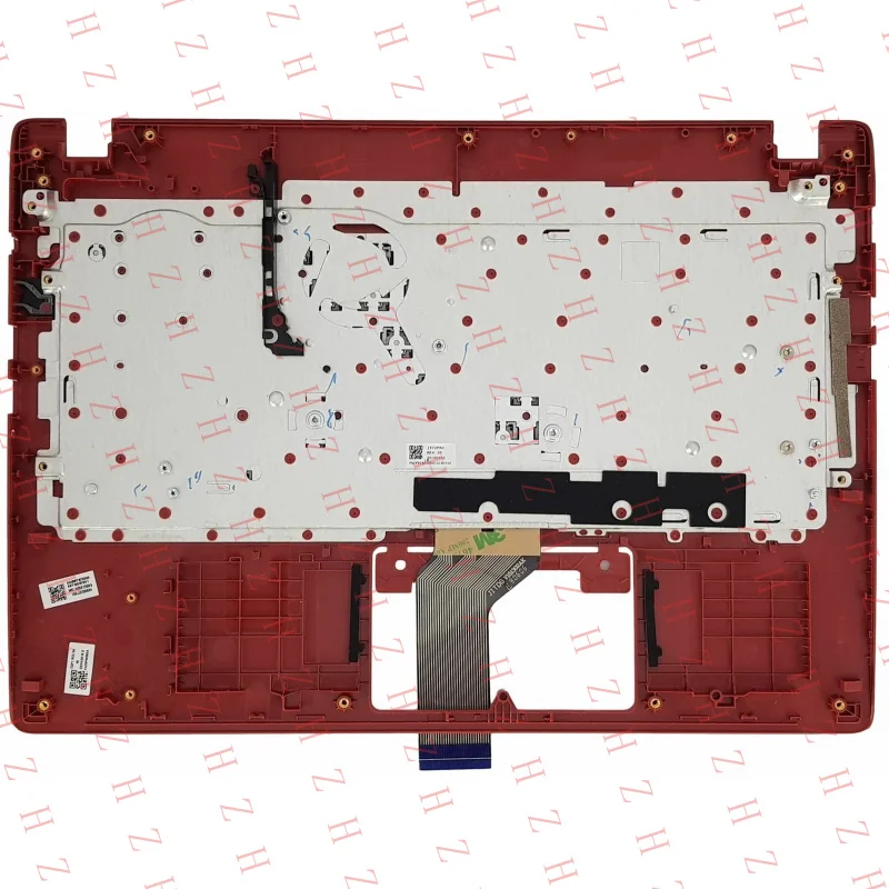 P+ for Acer Aspire A114-32 A314-21 A314-32 Palmrest Cover Keyboard UK Red 6B.GW7N7.029