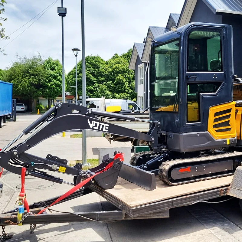 Mini escavatore di fabbrica cinese Ce Euro5 Epa Micro escavatore con motore cingolato idraulico piccolo escavatore con accessori