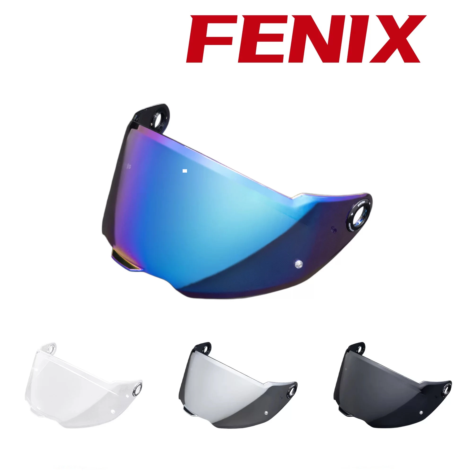 V31B Lens Compatible with AXXIS FENIX Full Helmet Mirror UV Protection High Definition Night Vision Helmet Lens