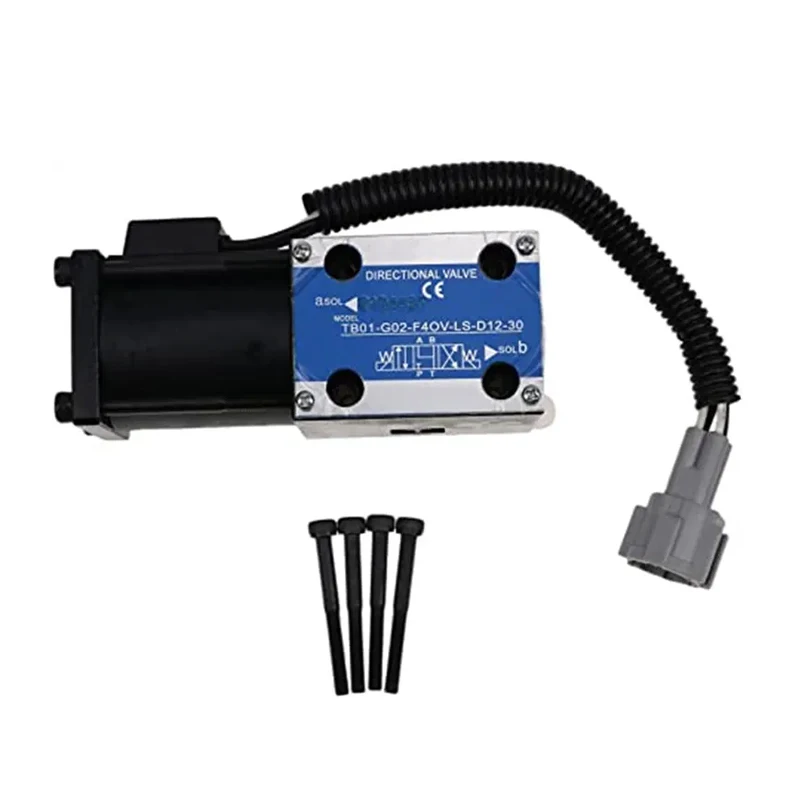 12V Solenoid Coil Valve 91A28-30010 for Mitsubishi for Caterpillar Forklift