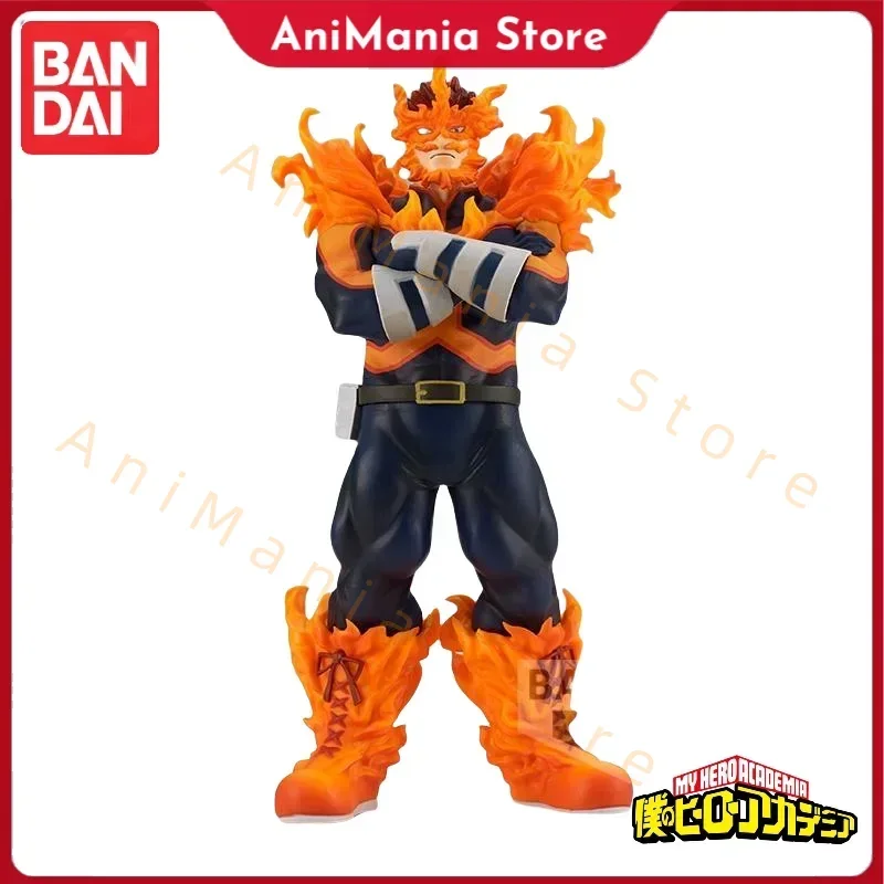 En Stock Original Bandai My Hero Academia Midoriya Izuku Nine Todoroki Enji Endeavor figura personaje juguete de modelos coleccionables