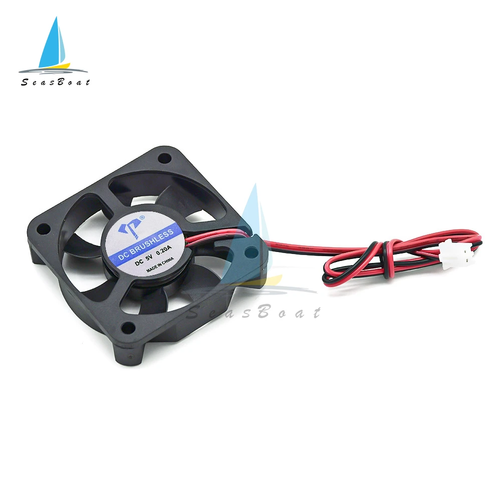 DC5015 5V 12V 24V Cooling Turbo Fan Brushless 3D Printer Parts 2Pin For Extruder DC Cooler Blower Part Black Plastic Fans