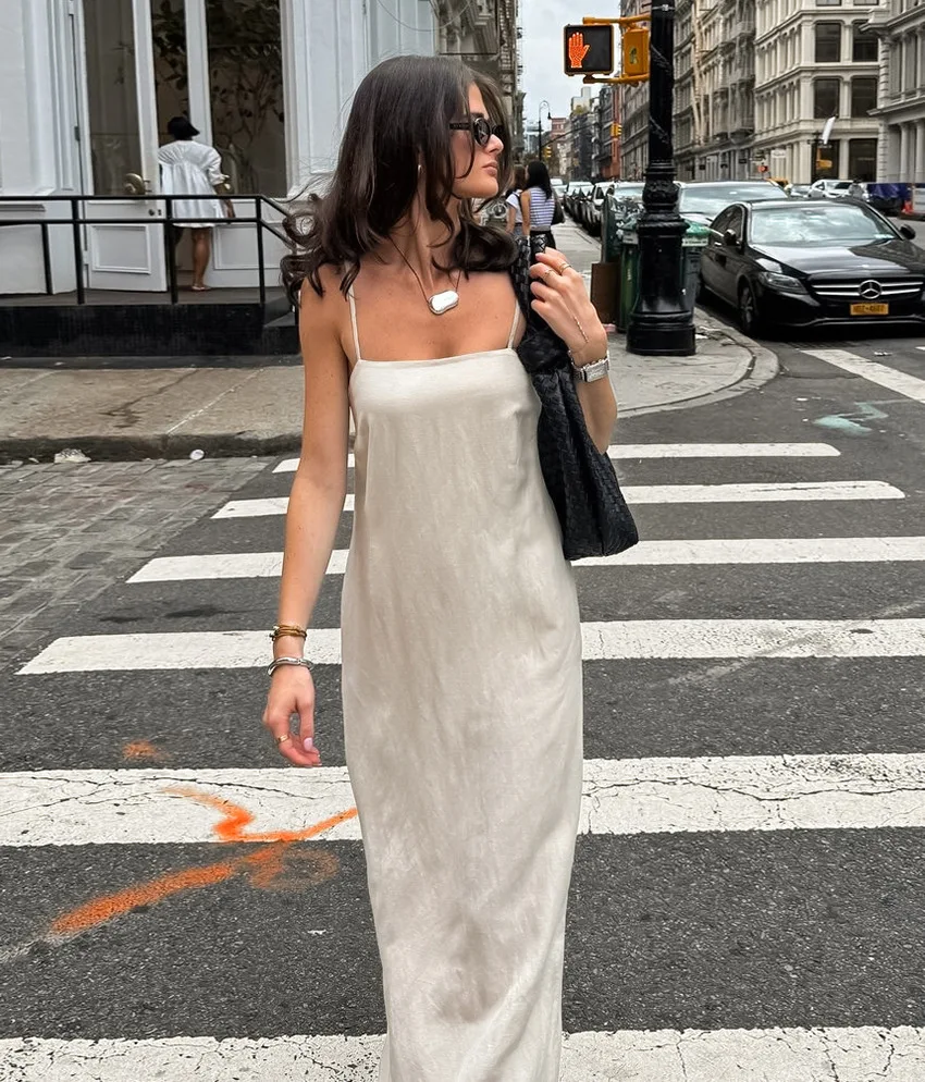 2025 Khaki Linen Sq… - image