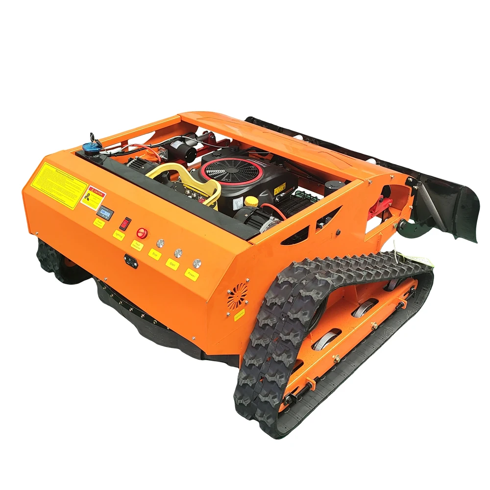 

Gasoline Lawn Mowers Zero Turn Remote Control Lawn Mower Crawler Walking Garden Grass Cutting