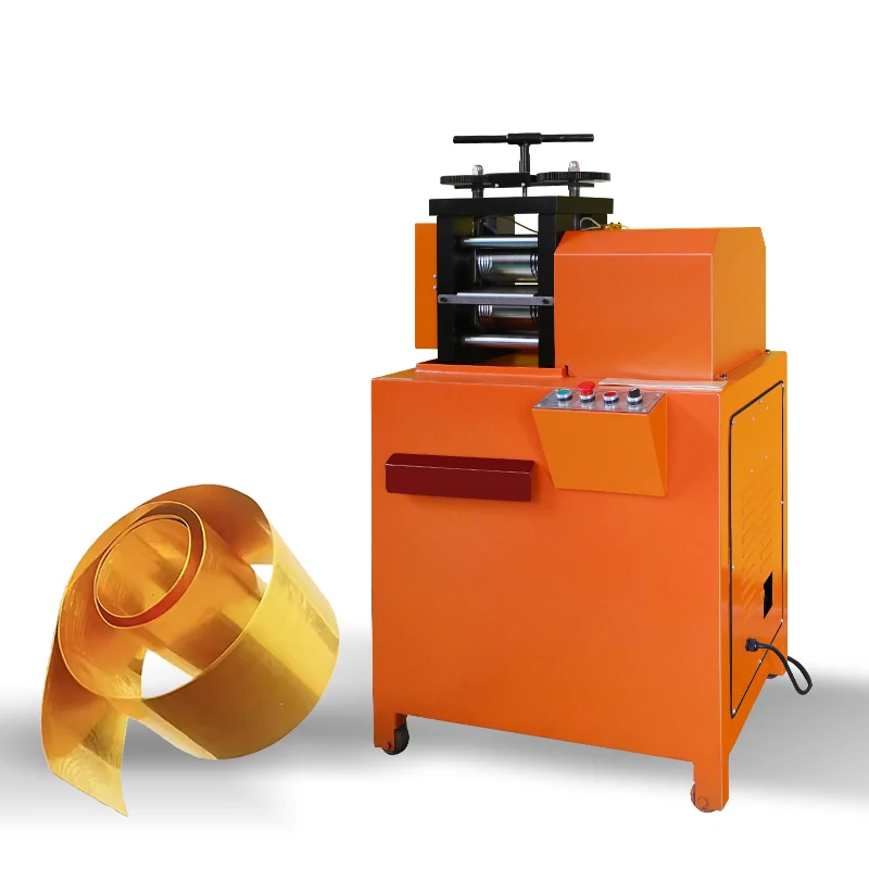 Yihui Casting 5.5 HP Specular Rolling Mill Machine Jewelry Gold Silver Precious Metal Rolling Equipment