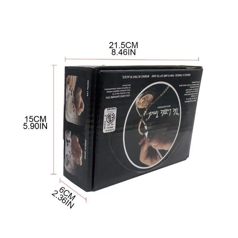 Động Axetylen Oxy Mỏ Hàn Khí Mini Mỏ Hàn Trang Sức Làm Trang Sức Giọt