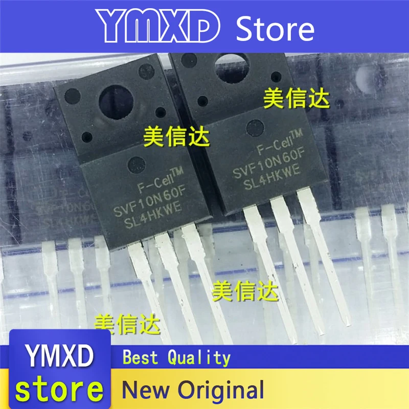 10pcs/lot New Original SVF10N60F 10N60 10A/600V field-effect Tube INto Triode TO-220F In Stock