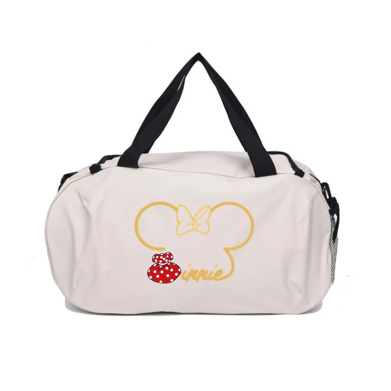 Disney Mickey Minnie Mouse Women Sport Gym Bag Outdoor Causal Big Capacity for Fitness Sports Handbag Backpack Travel Gym Bag