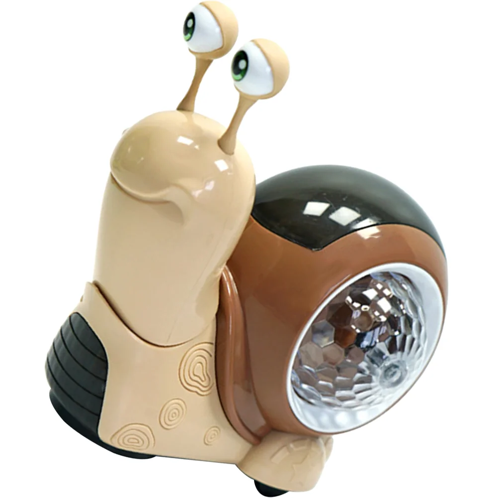 Wagging Nodding Snail Lighting Toy 6 Month Old Baby Toys Crawl Crawling 12 Months Abs for Babies 6-12