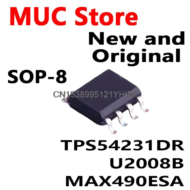 10PCS MSOP-8 MAX1674EUA TPS54231DR U2008B MAX490ESA