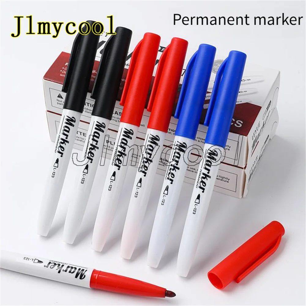 Single Head Oil Marker Waterproof and Non-erasable Large-capacity Express Logistics Special Pen