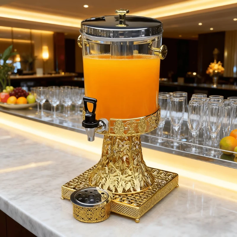 

Business Hotel 8L Stainless Steel Self Service Beverage Juicer Cold Water Dispenser