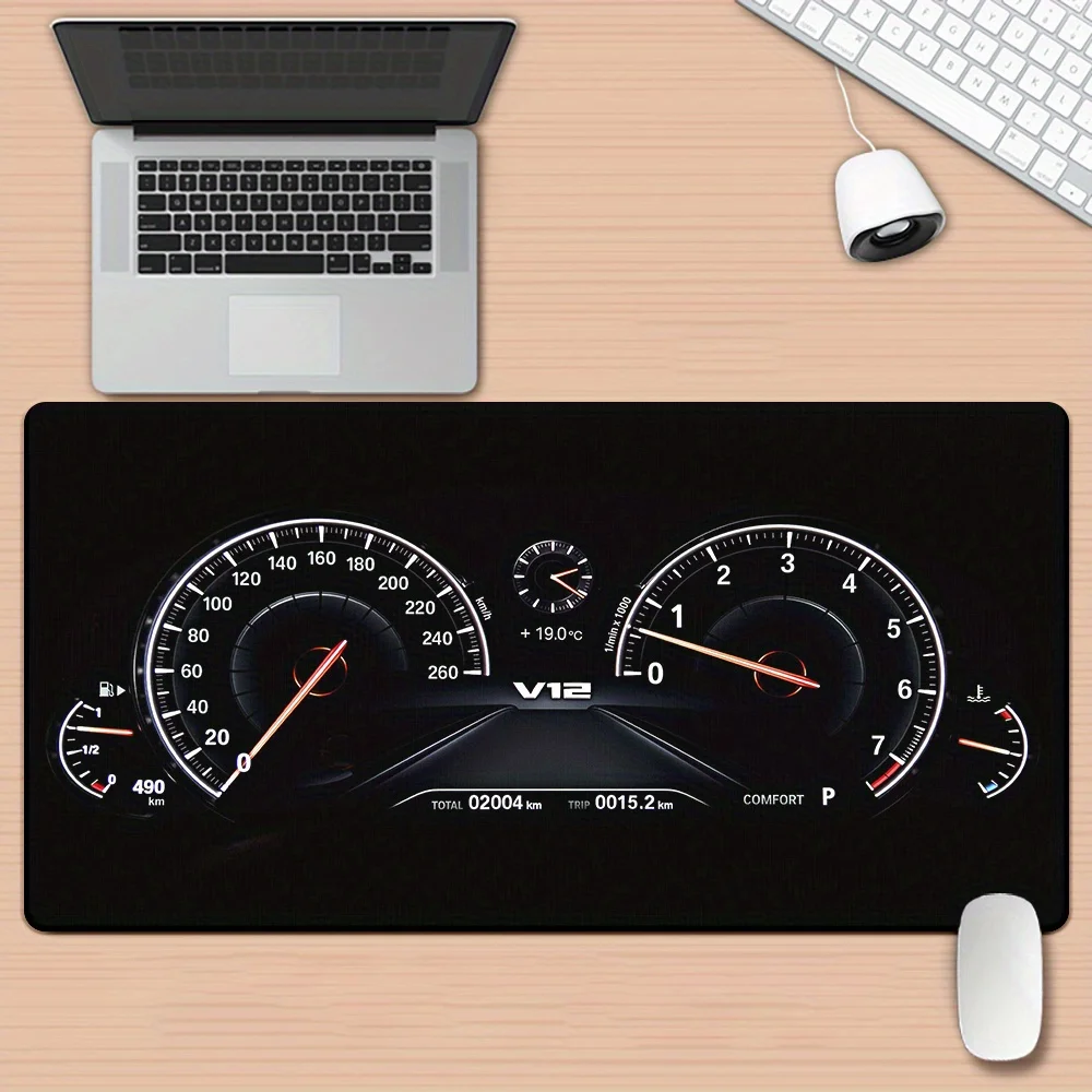 

Car Dashboard Mouse Pad Large Size Rubber Base Anti-slip PC Desk Accessories Mousepad for Office & Gamer Keyboard Mats Decor Mat