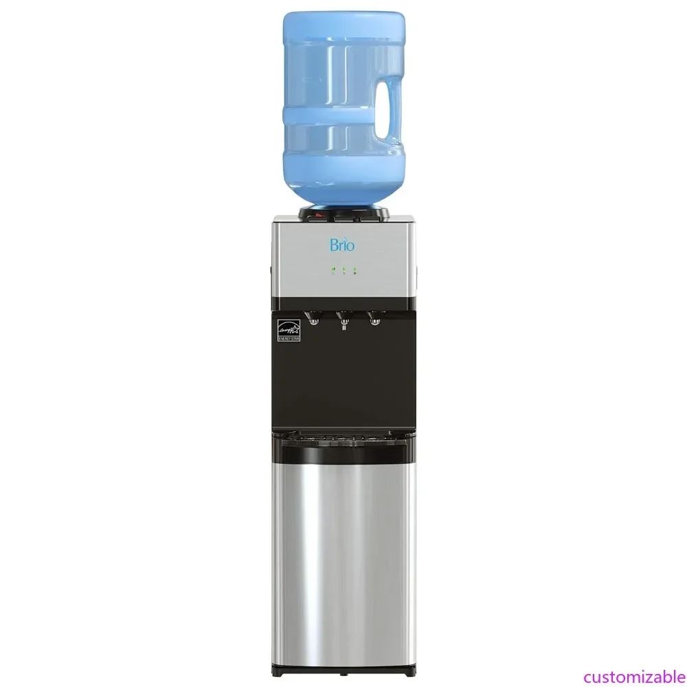 

Customizable Limited Edition Top Loading Water Cooler Dispenser - Hot & Cold Water, Child Safety Lock, Holds 3 or 5 Gallon Bottl