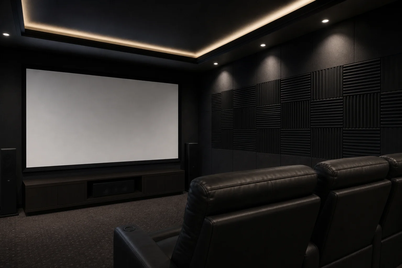 104 Paneles de Espuma Acústica Absorbente de Sonido Negros con Cinta Adhesiva de Doble Cara, Esponja de Aislamiento Acústico para Estudio de Grabación, Sala de Juegos E-sports, Sala de Transmisión