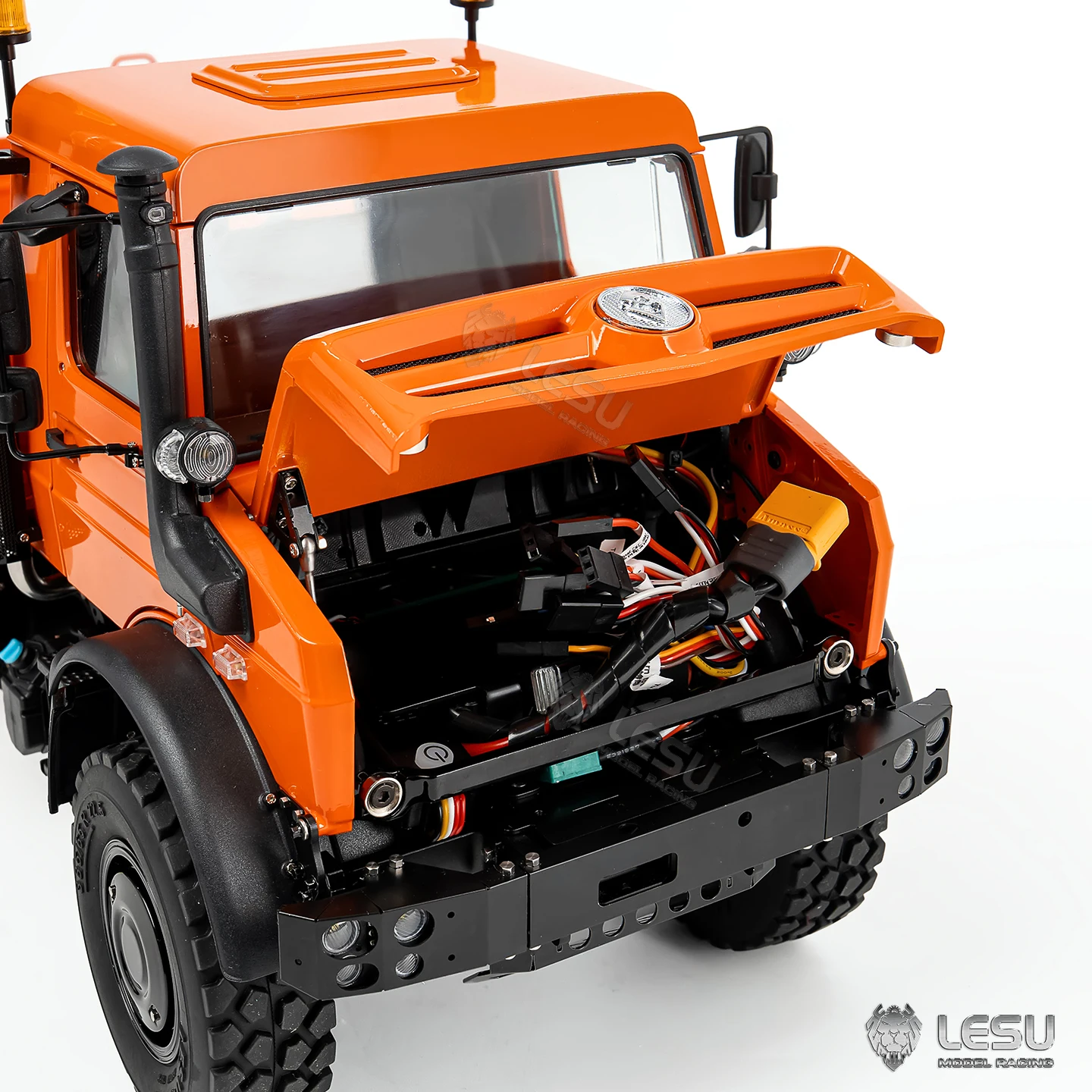 

LESU U4023 AWD 1/14 RC Off Road Car Metal Radio Control All Terrain Vehicle Light Truck Model Axle Lock Wheel Hub Reduction