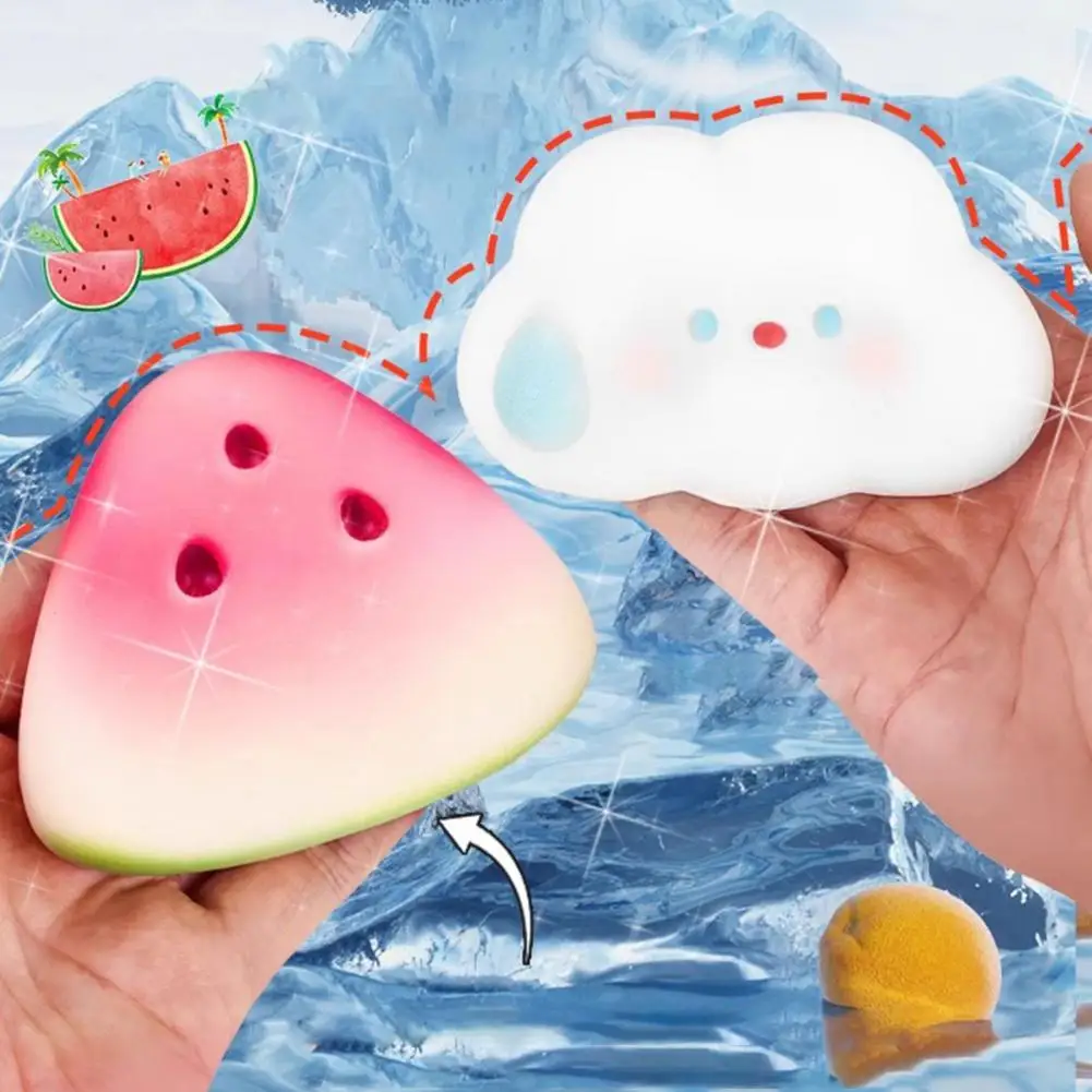 Lindos juguetes para apretar surtidos: bolas sensoriales suaves para aliviar el estrés para niños y adultos, juguetes calmantes para pellizco