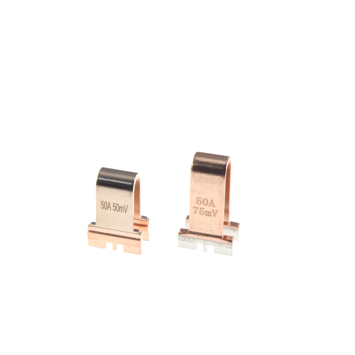 แมงกานีสทองแดง U-รูป shunt ตัวต้านทาน 60A100A200A50MV75MV precision current sampling โลหะผสม milliohm ตัวต้านทาน
