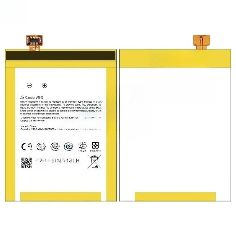 C11P1410 mobile phone battery, suitable for ASUS ZenFone 5 Lite/ZF5 Lite battery, new large capacity, free tool 3.8V 2500mAh
