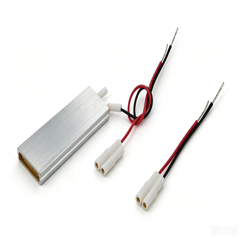 80x28.5x5mm PTC Heater Element Thermostat 220V 60/80/100/120/150C Constant Temperature PTC Heating Element for Instrumentation