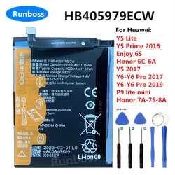 New Original HB405979ECW Battery for Huawei Y5 Lite Y5 Prime 2018 Enjoy 6S Honor 6C 6A 7A 7S 8A Y5 Y6 Pro 2017 2019 P9 Lite Mini