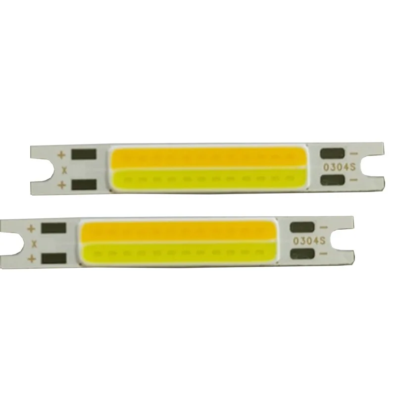 Input 260mA 3W - 7W Warm White 4000K LED COB Light Bar with 50mm 7mm Base