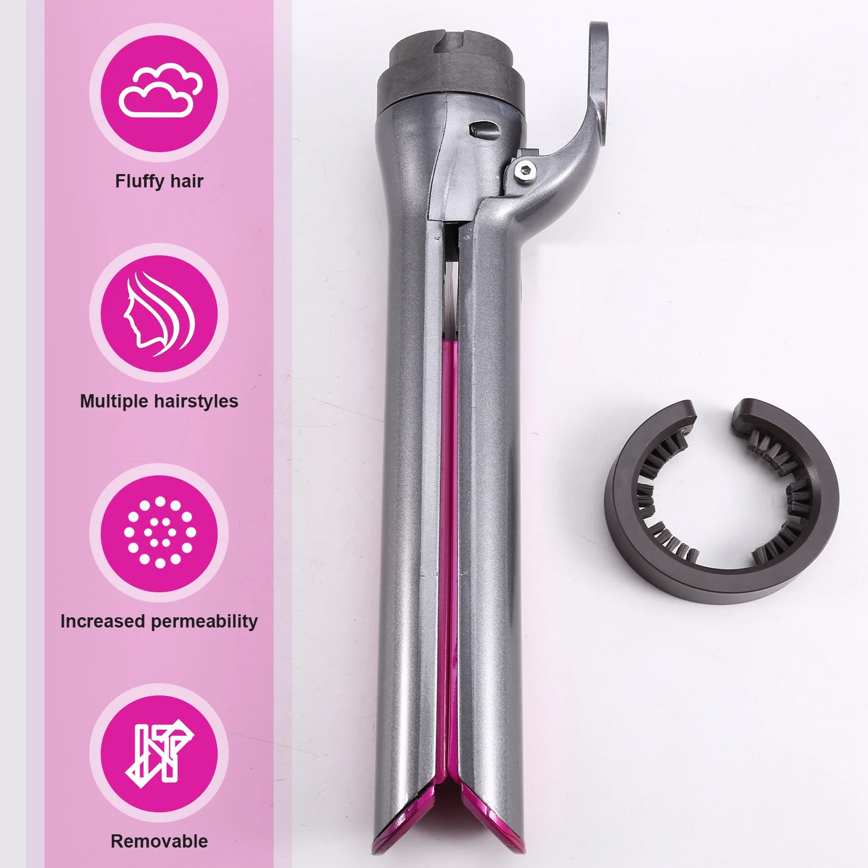 

YANA35R For Shark Flexstyle Airflow Attachment Hair Straightener Nozzle Plate For Smooth, Healthy Hair With Less Damage