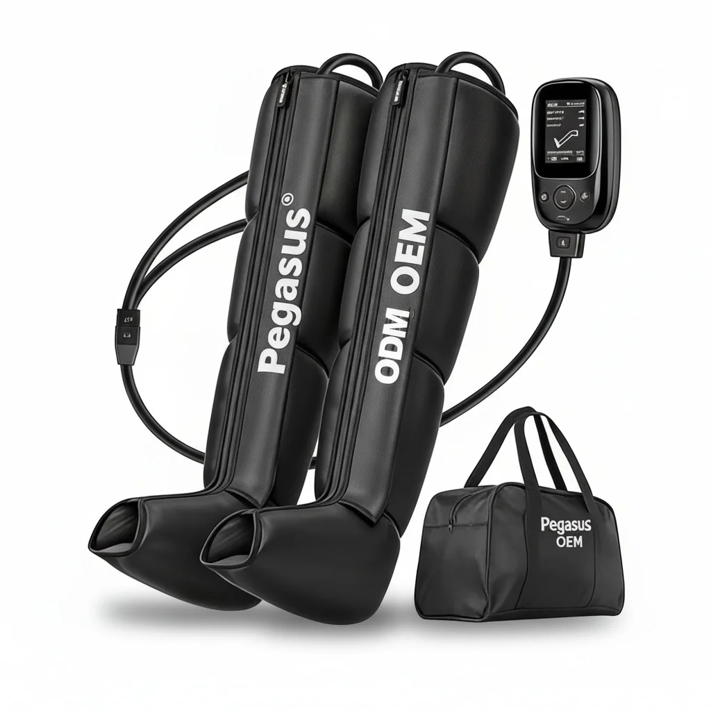 

Air Compression Boots, XL 2XL 3XL Recovery Leg Massager, Manual-Wired Control, Pressotherapy Boots, Physical Therapy Massager