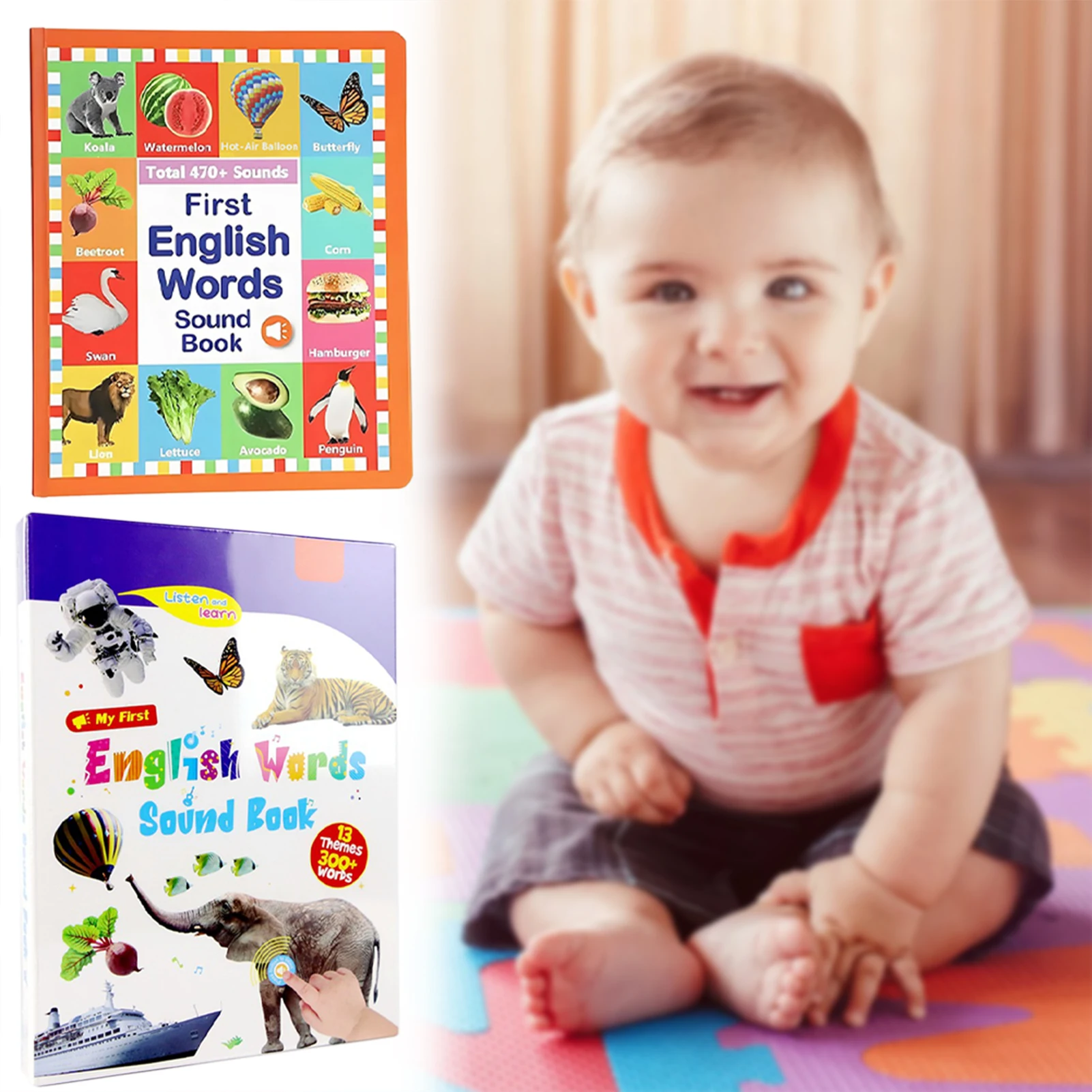 Intelligent Learning Talkings Book For Kids Early Educational Toy For Boys Girls 1 2 3 4+ Year