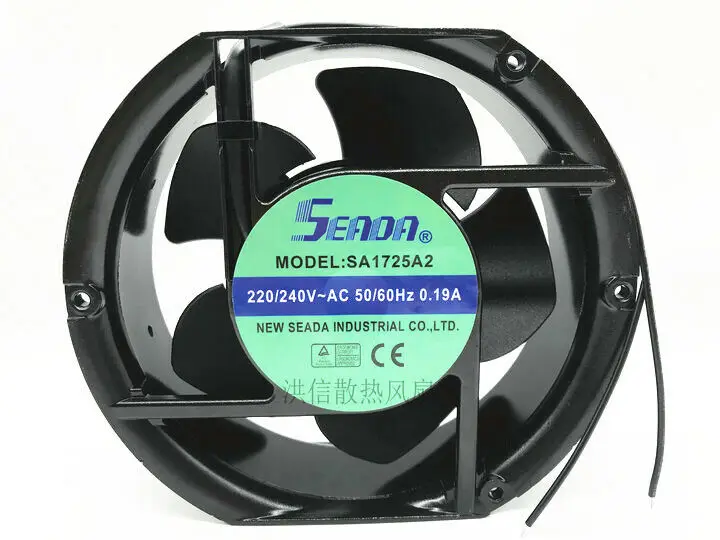 

1PC SEADA MODEL SA1725A2 AC 220/240V 0.19A cooling fan #