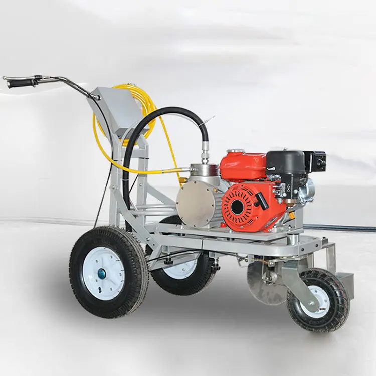 Self Propelled Line Striper Thermoplastic Road Marking Machine with Gas Powered Motor for Long Distance Highway Painting