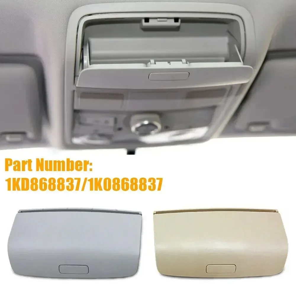 Car Sunglasses Holder Glasses Storage Case Box 1KD868837 for Volkswagen Tiguan Golf MK6 Jetta 5 Passat B6 for Skoda Superb Yeti
