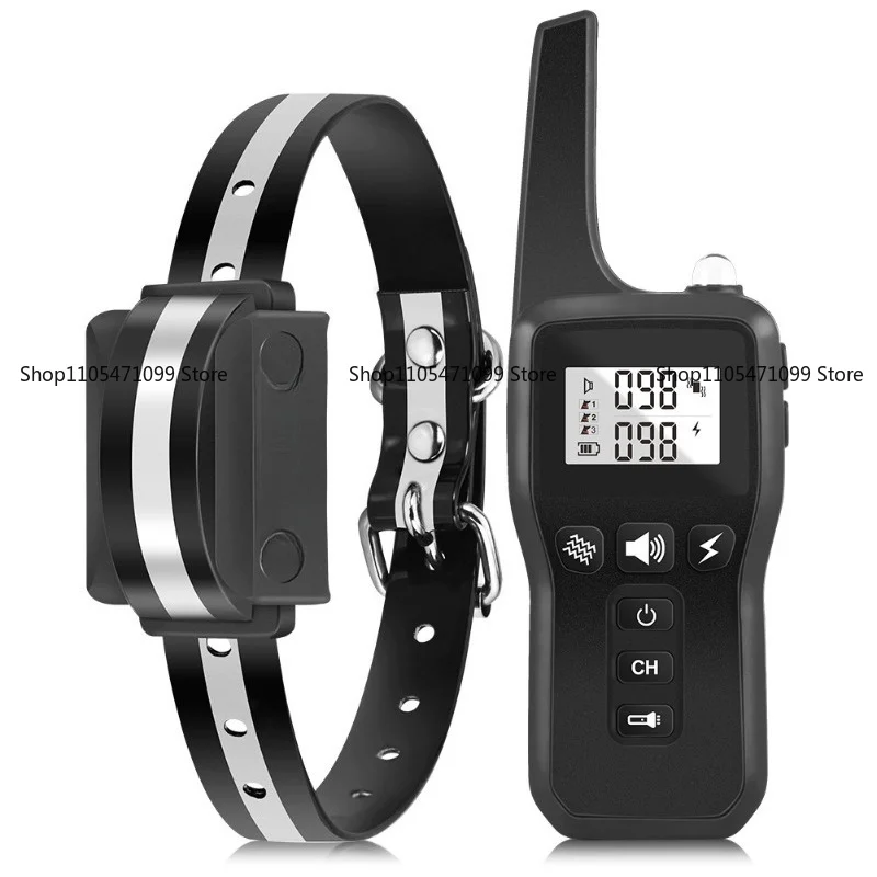 

Remote Control Dog Trainer Anti-barking Device Pet Dog Vibration Electric Shock Training Collar