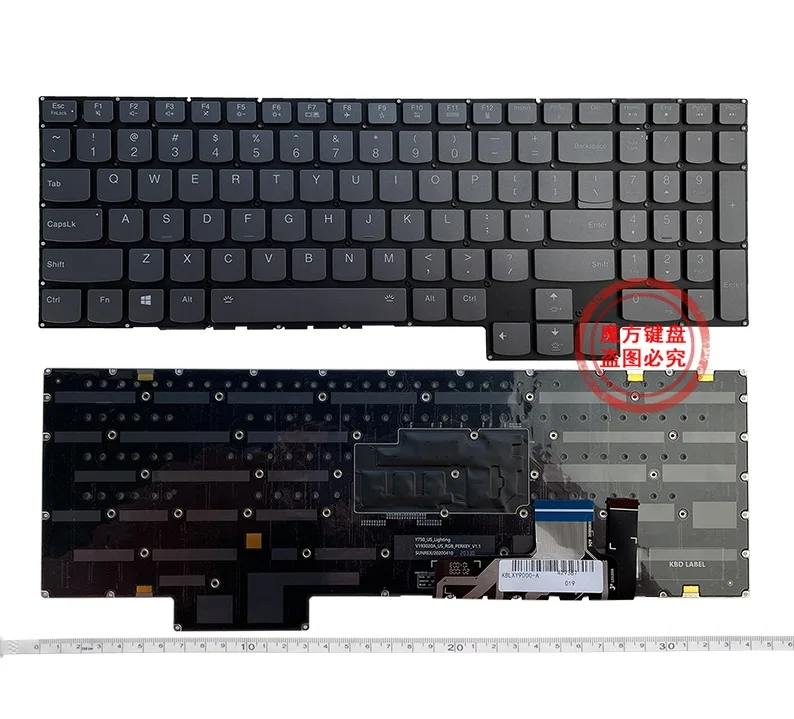 

NEW Laptop US Keyboard Backlit for Lenovo Legion Y9000K 2020H Y750-15 R9000X 2020 English Keyboard Backlight