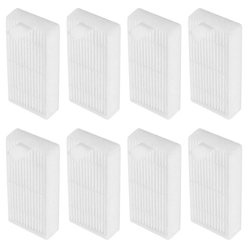 

8 Pack Premium Hepa Filter For Ilife V3S V5 V5S V3S Pro Robotic Vacuum Cleaner
