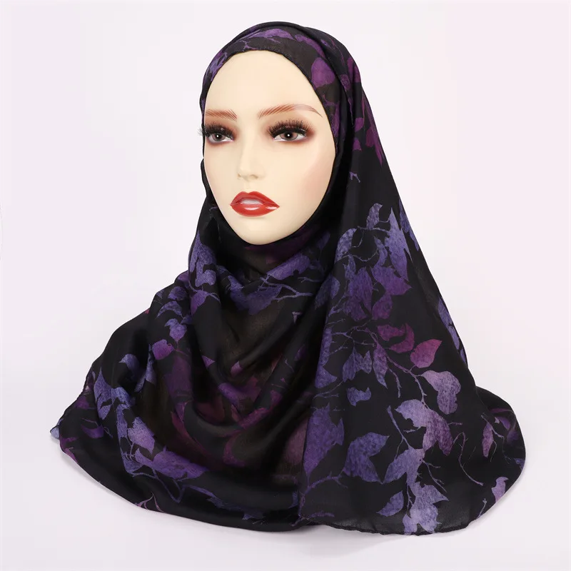 Neue muslimische Modal Hijab Rayon Schals für Frauen Plain Schal große Größe Kopftuch Wraps islamischen Turban Stirnband