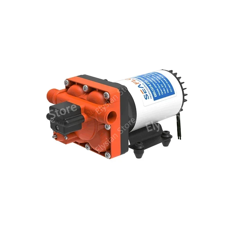 SEAFLO-Pompe à eau automatique sans balais, petit diaphragme pour l'agriculture industrielle, auto-amorçante, 5.0GPM, 12V DC