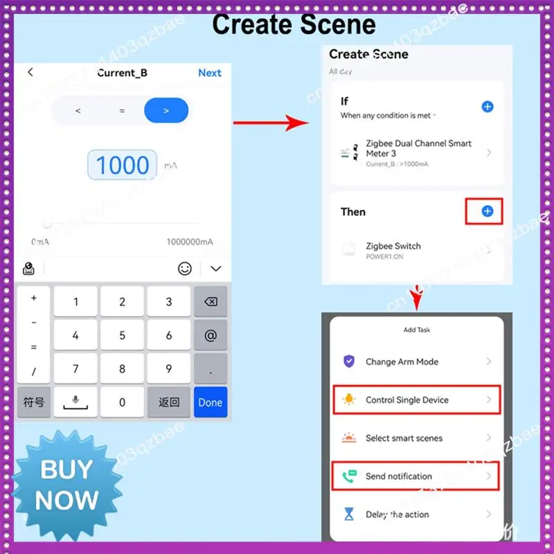 حار Ltem Tuya الذكية واي فاي الطاقة ثنائي الاتجاه متر مرحلة واحدة مع الجرس الزائد إنذار التطبيق رصد الإنتاج بالطاقة الشمسية الاستهلاكية