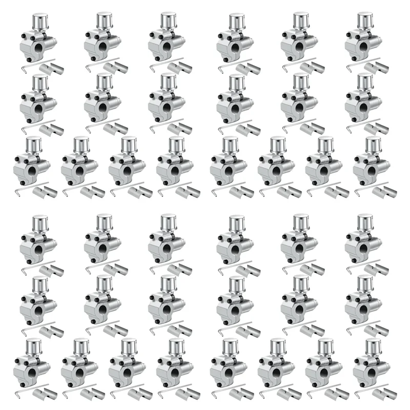 ABFI 40Pack BPV-31 Kit valvola per rubinetto linea valvola piercing regolabile per condizionatori d'aria HVAC Tubi da 1/4 pollici, 5/16 pollici, 3/8 pollici