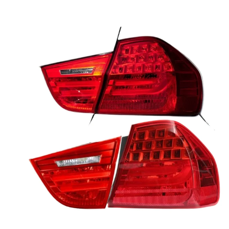 الخلفية الذيل ضوء المصباح لسيارات BMW 3 سلسلة E90 2008-2011 مصباح ليد الجانب الخلفي المصابيح الخلفية وقف الفرامل ضوء الضباب 63217289425 63217289426