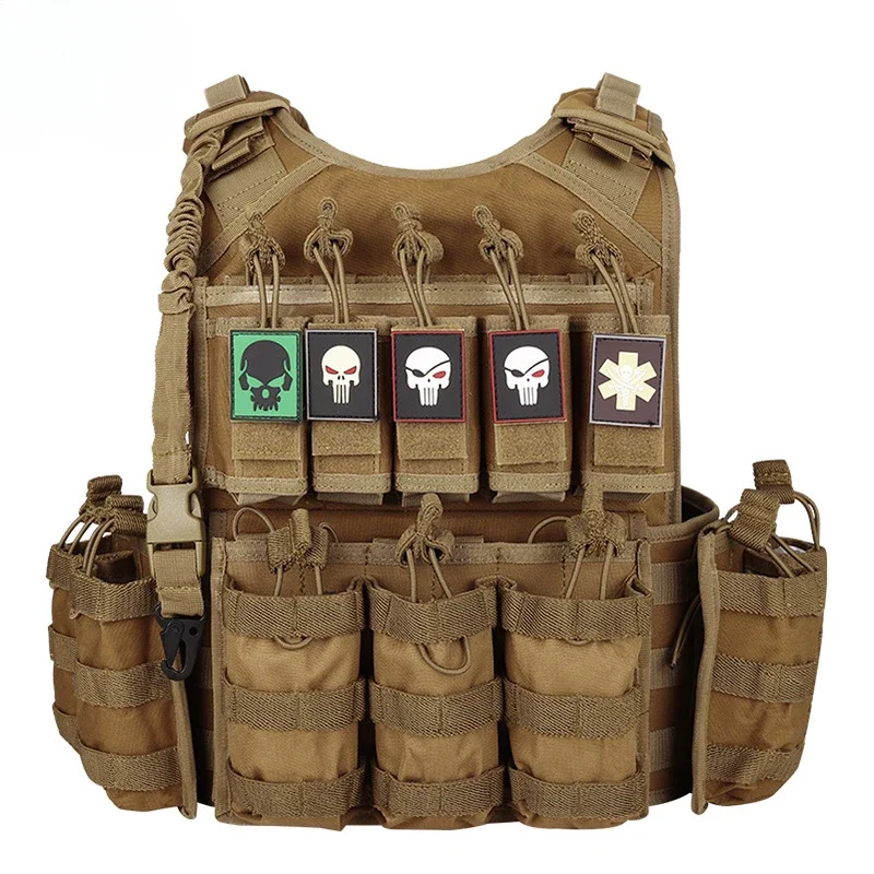 

Training Tactical Vest Removable and Reconfigurable Multifunctional Chest Vest Wilderness Survival