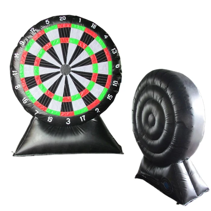 

2.5m High Inflatable Soccer Dartboard for Kids, Inflatable Football Dart Game With Balls for Sports