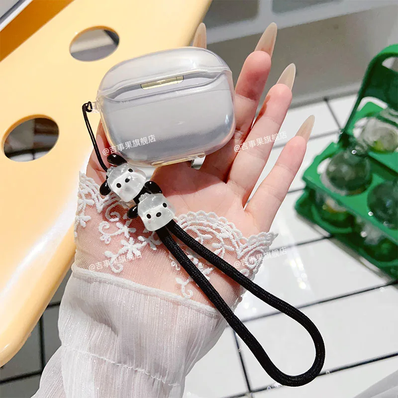 Capa para fones de ouvido sem fio bowers & wilkins pi8/pi6 com alça transparente tpu macio ultrafino acessórios de proteção fones de ouvido