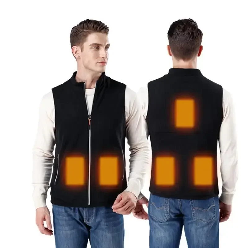 Heated Vest Jacket for Men Women Waist Coat Usb Rechargeable Electric Warm Vests Sprotswear Hiking Vest Body for Outdoor Camping