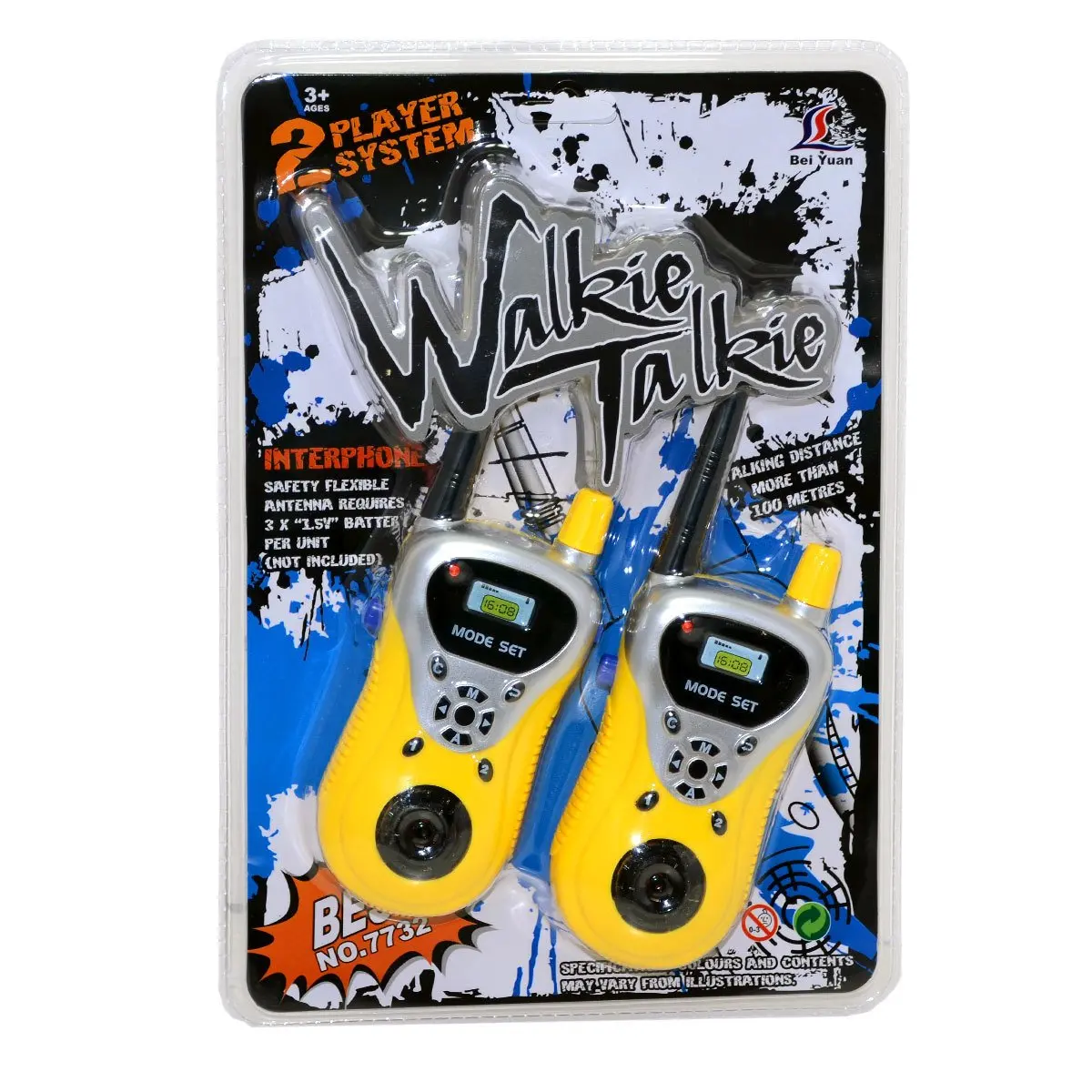 7732 battery radio Walkie Talkie-pacific