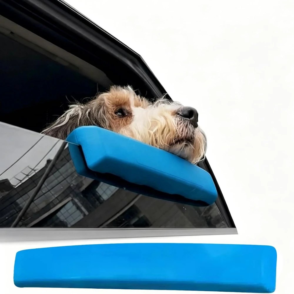 15,7 Zoll Hunde-Autofensterkissen, Hunde-Kopfstützenpolster, Sicherer Autofenster-Lückenfüller, Passt für die Meisten Autos – Detail 2