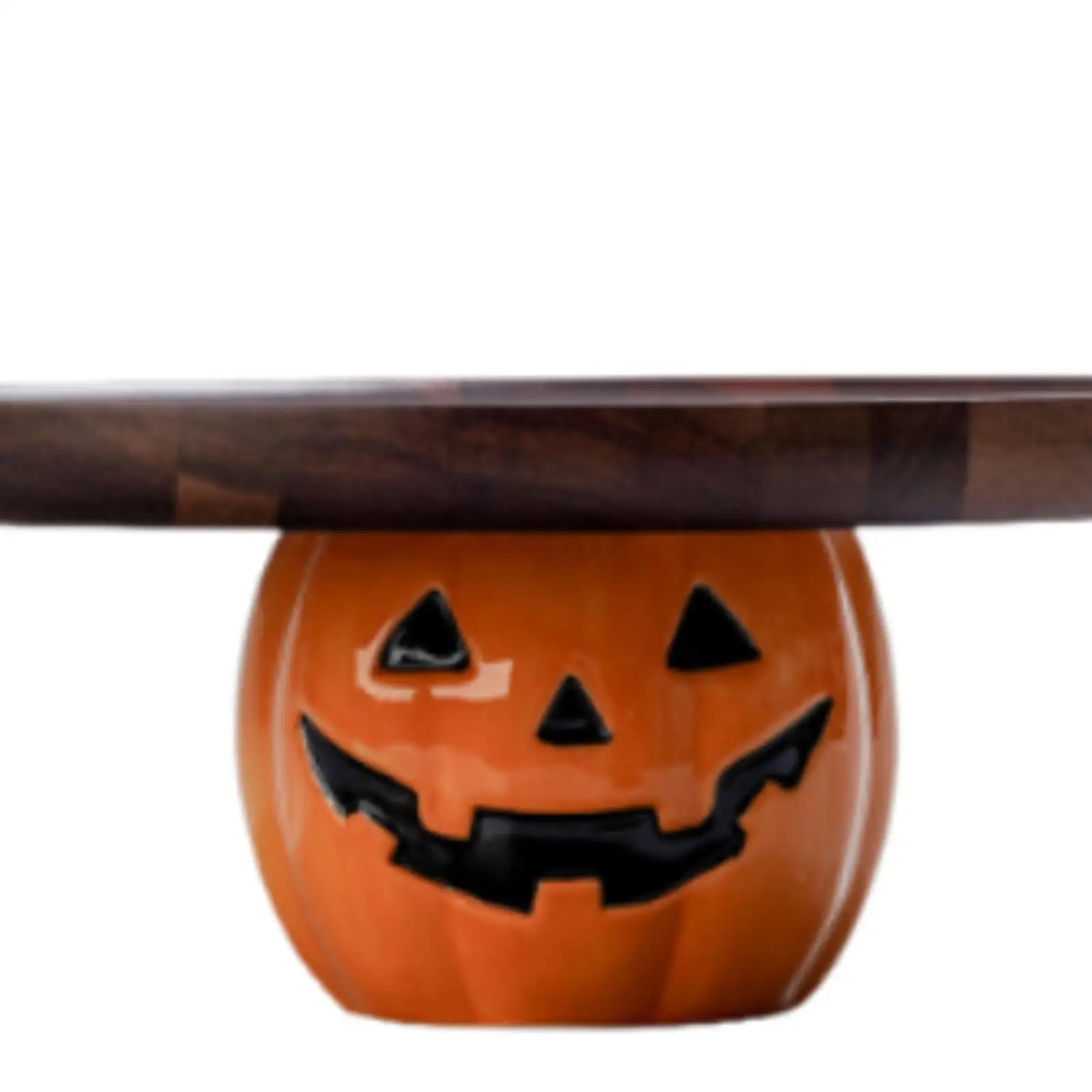 Pedestal Platter Round Cake Plate Birthday Christmas Weddings Trick or Treat Parties Candy Cupcake Holder Round Cake Stand